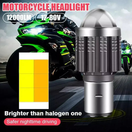 BA20D H6 S2 S1 LED Lâmpada para farol de motocicleta Hi/Lo Moto-Headlam