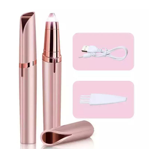 Womens Electric Sobrancelha Trimmer Eye Brow Shaper Lápis Rosto Cabelo Removedor Para As Mulheres Automático Sobrancelha Shavers Pocketknife