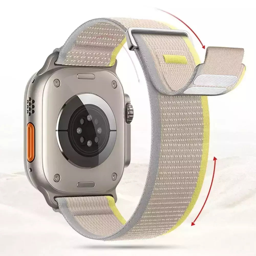 Pulseira Esportiva Trail Loop para Apple Watch, Pulseira de Nylon, Ultra 2, 49mm, Série 9, 8, 7, 45mm, 41mm, iWatch 6, 5, 4, 3, SE, 44 milímetros, 40 milímetros, 42 milímetros