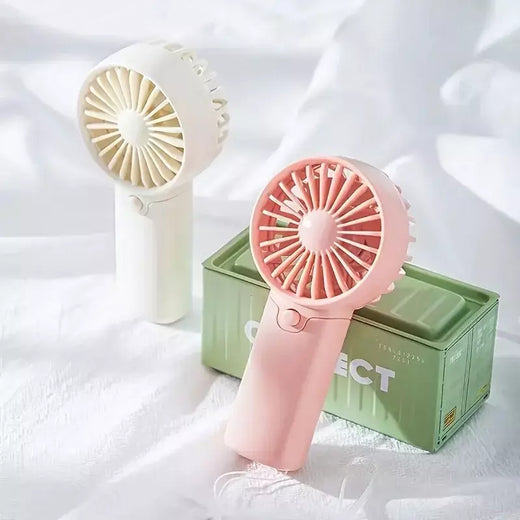 Mini ventilador portátil leve ventilador de mão aa ventilador de refrigeração a pilhas para escritório ao ar livre viagem acampamento