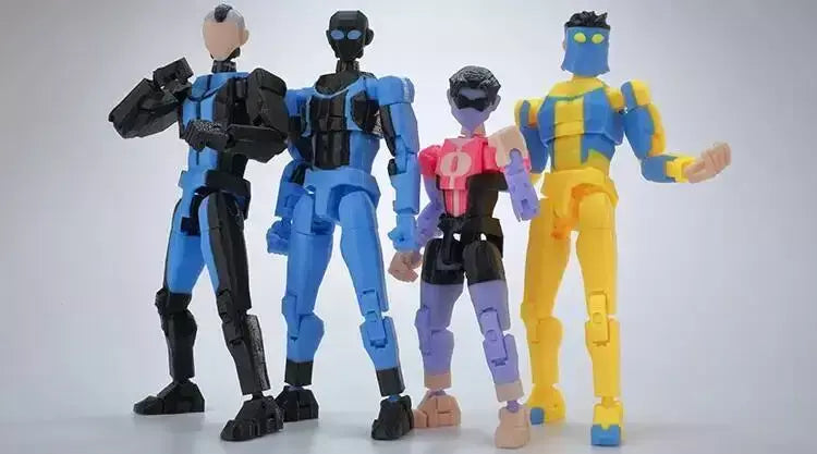 9l3d impresso invincible menino lucky13 manequim13 conquistar lex allen super-heróis anime brinquedos figuras de ação manequim modelo ornamentos