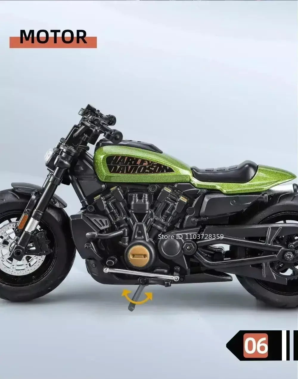 1:12 sportster modelo de brinquedo motocicletas liga diecast nijia ZX-6R motos som luz absorção choque pneus borracha crianças presente