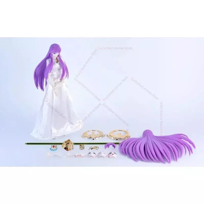 GoodTony/GT Saint Seiya Mito Pano EX Athena Pandora Águia Marin Ophiuchus Shaina Prata Cavaleiros do Zodíaco Figura de ação