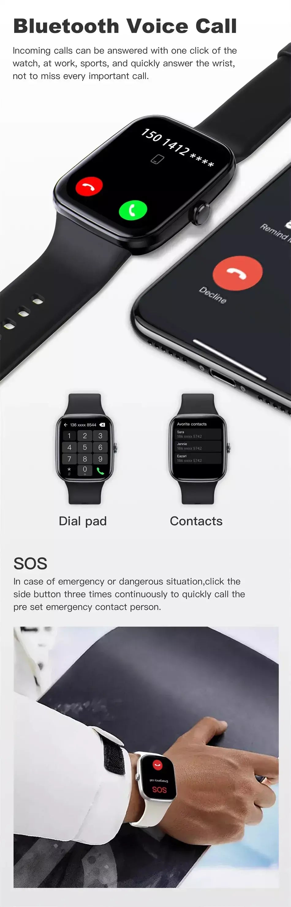 Xiaomi smartwatch 2025 masculino gps banda esportiva pk amazfit gtr 4 bluetooth chamada relógio inteligente de fitness à prova dwaterproof água esporte feminino relógio