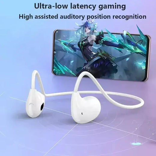 Xiaomi sem fio bluetooth 5.3 fones de ouvido de condução de ar à prova dwireless água estéreo over-ear esportes fones de ouvido com microfone