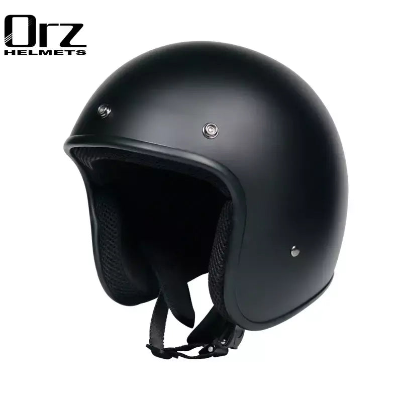 Frete grátis dot aprovado retro capacete da motocicleta casco 3/4 abrir rosto capacete cafe racer capacete chopper capacete
