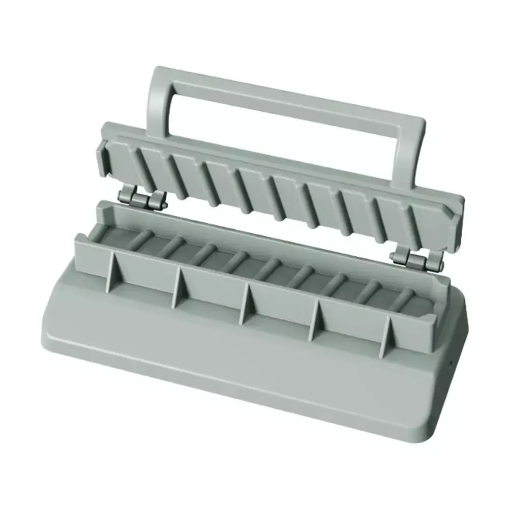 Máquina de espeto de carne de churrasco de plástico portátil reutilizável fabricante de espeto de churrasco fácil preparação de kebab ferramenta para churrasco