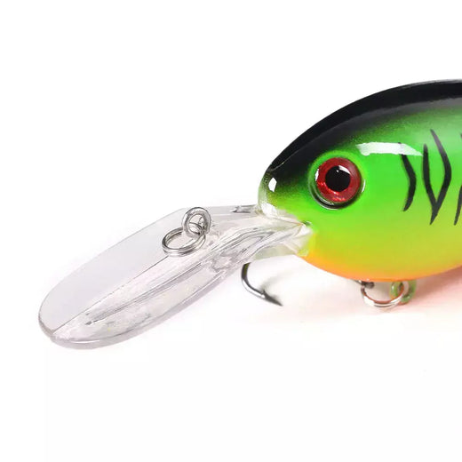 Conjunto de crankbaits cores misturadas isca 10cm/14g isca de pesca minnow wobbler manivela jerkbait baixo swimbait ganchos agudos nadar equipamento duro