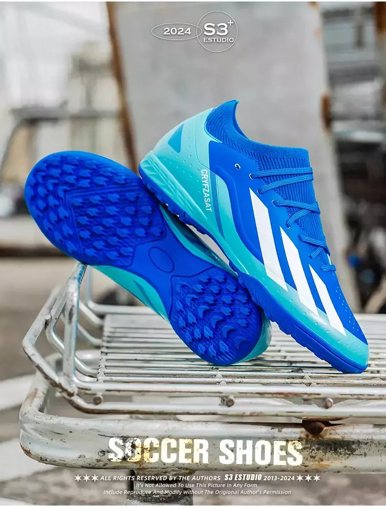 Tênis de treinamento interno profissional para homens, sapatos de futebol originais, botas de campo, ao ar livre, grampos sociais, rápidos