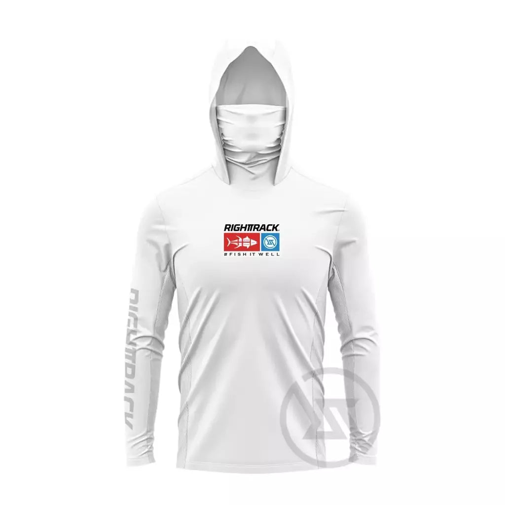 Vestuário colorido respirável Angling, RT Mask Hoodies, Vestuário de pesca, caça, escalada, camping, caminhadas Logos, UPF50 + UV, novo