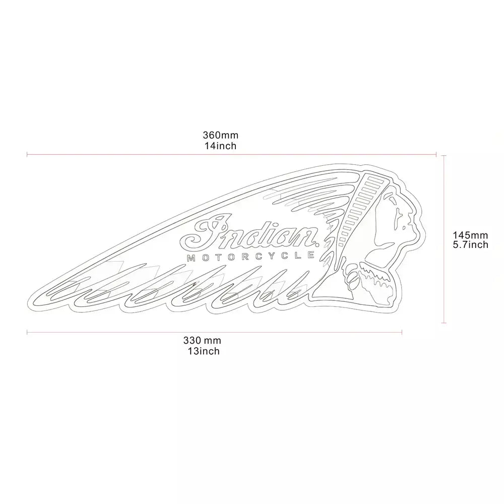 1 conjunto de adesivo para motocicleta, modificação à prova d'água para tanque de combustível harley 883, pedra cinza indiana 300 decalque