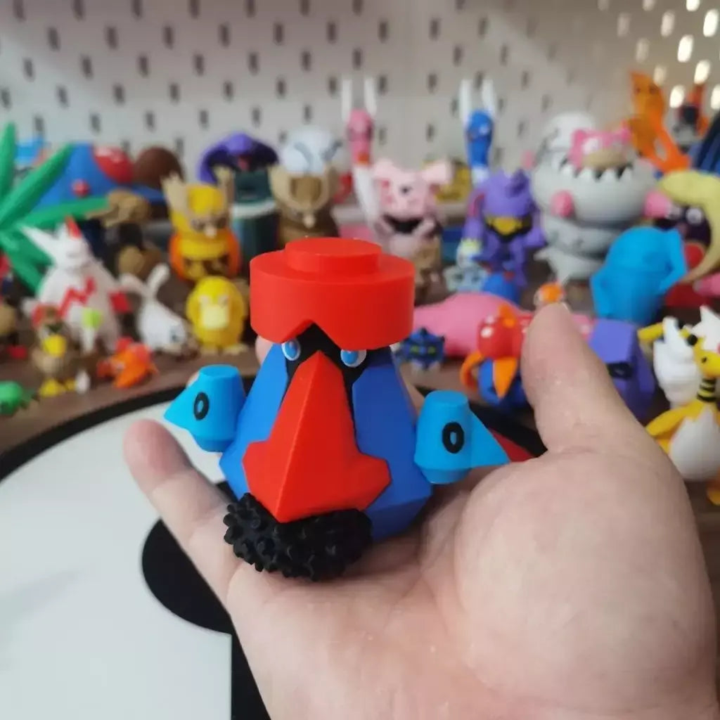 Anime pokemon nosepass probopass figura proporção mundo 1:20 diy impressão 3d personagem kawaii decoração de mesa modelo brinquedo presente
