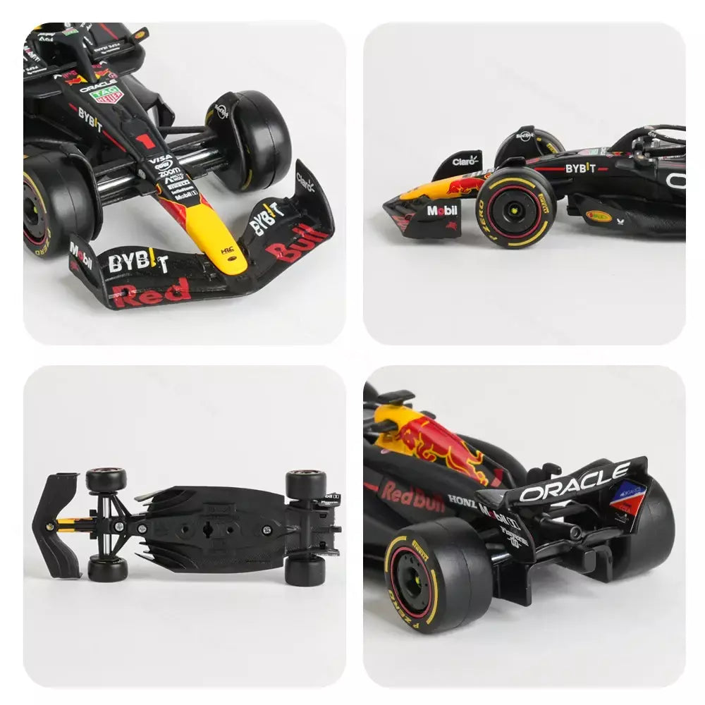 Bburago 1:43 Redbull 2024 RB20 # 1 # 11 F1 Racing Formula Car Simulação Estática Diecast Alloy Model Car