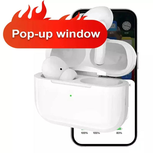 Airs pro fones de ouvido sem fio bluetooth tws com siri pop-up janela à prova dwaterproof água posicionamento controle toque para ios