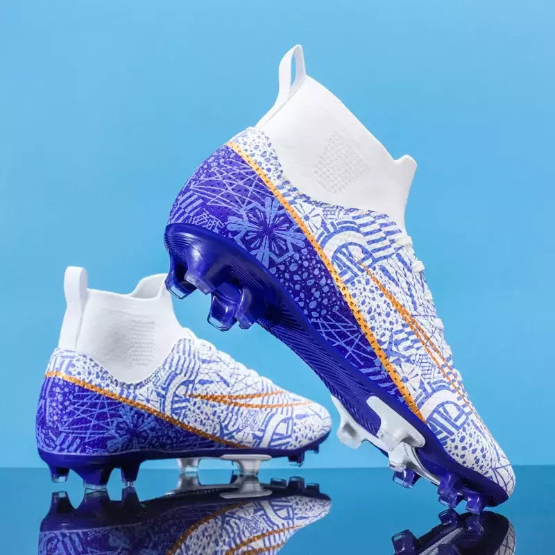 Botas de futebol dos homens TF/FG Profissional Kid's Anti-Slip Treinamento Futebol Chuteiras Childs Calçado Esportivo de alta qualidade New Arrival