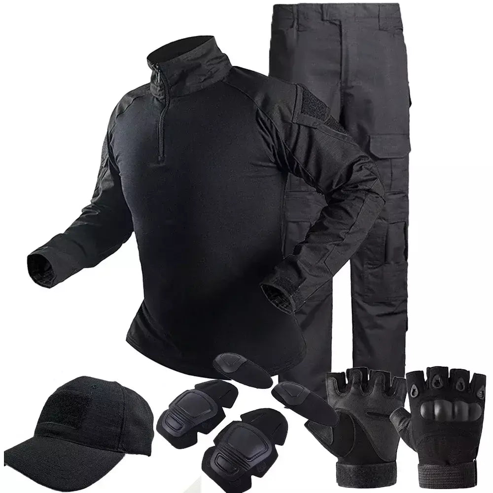 Uniforme tático ternos milit camuflagem ao ar livre terno camisas de caça calças treinamento peixe airsoft paintball conjuntos roupas