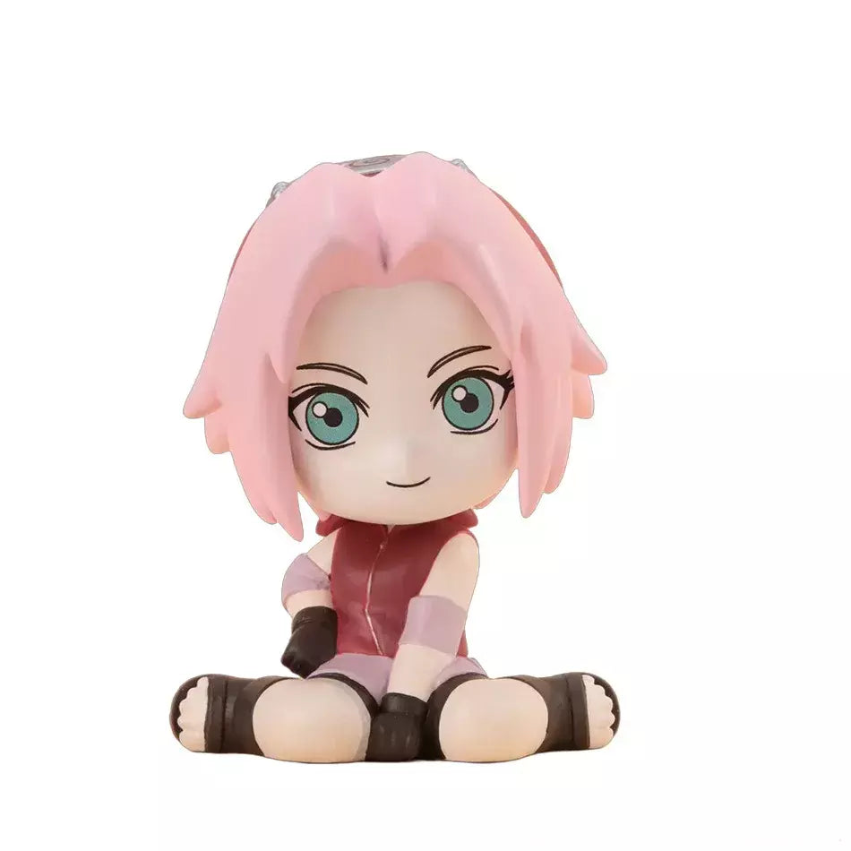 Novo 8 pçs/set Anime Figura Naruto Shippuden Hinata Sasuke Itachi Kakashi Gaara Figura de Ação Q Versão Figuras de PVC Brinquedos Presente