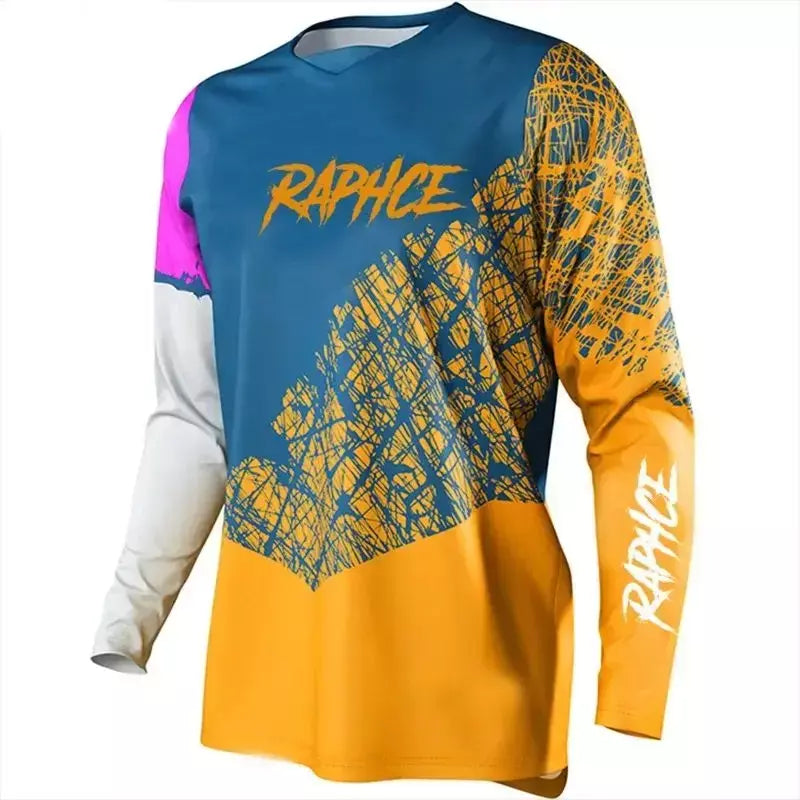 Terno de pesca masculino com estampa geométrica 3d, respirável, secagem rápida, à prova de sol, camiseta de manga comprida, fitness ao ar livre, esportes