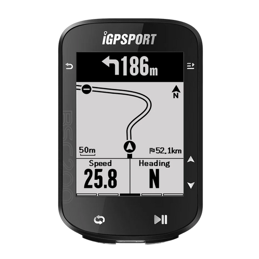 IGPSPORT-BSC200 Computador de bicicleta GPS, odômetro ciclismo, velocímetro sem fio, navegação por rota, ANT Plus, Bluetooth 5.0, acessórios