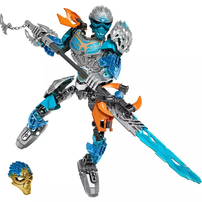 Bionicle Warriors Crânio Figuras de Ação Coleção Blocos de Construção Umarak Uxar Máscara Mestre Storm Beast Anime Tijolos Brinquedo Presentes para Crianças