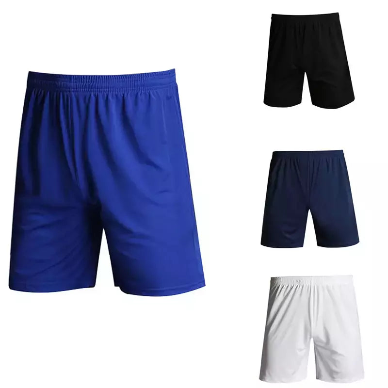Calção Atlética Respirável Masculino, Elástico na Cintura, Rapidamente Secagem, Casual, Esportivo, Fitness, Ginásio, Futebol, Corrida, Treino, Monocromático