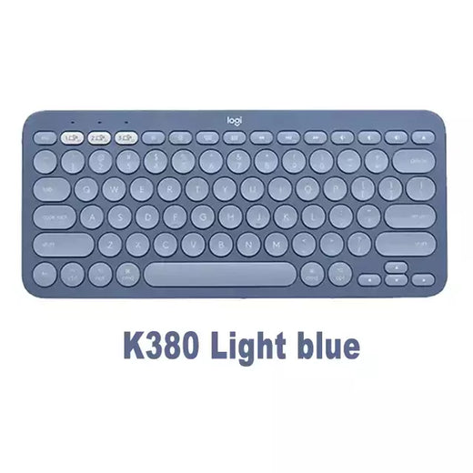 Logitech-k380 teclado bluetooth sem fio multi-dispositivo, ultra-fino, para windows, mac, chrome, ios, android