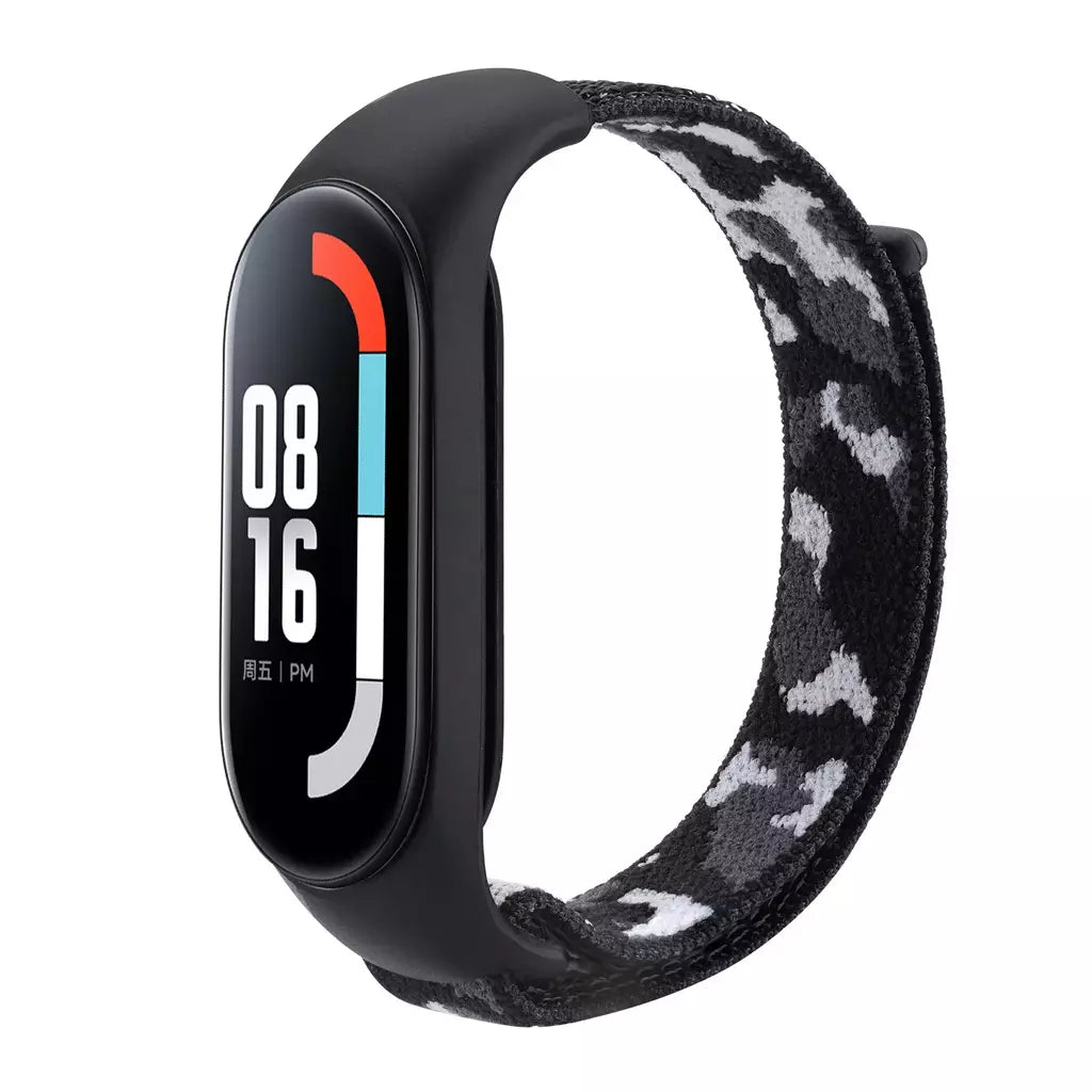 Correia de nylon para Xiaomi Mi Band, pulseira esportiva confortável, pulseira para Mi Band 7, 6, 5, 4, 3