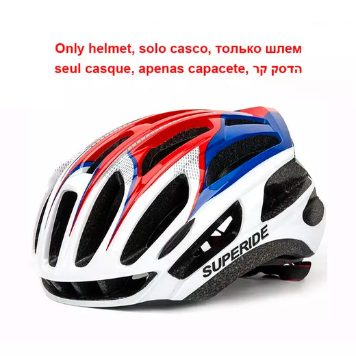 Superide integralmente moldado mountain road bicicleta capacete esportes de corrida equitação ciclismo capacete das mulheres dos homens ultraleve mtb capacete
