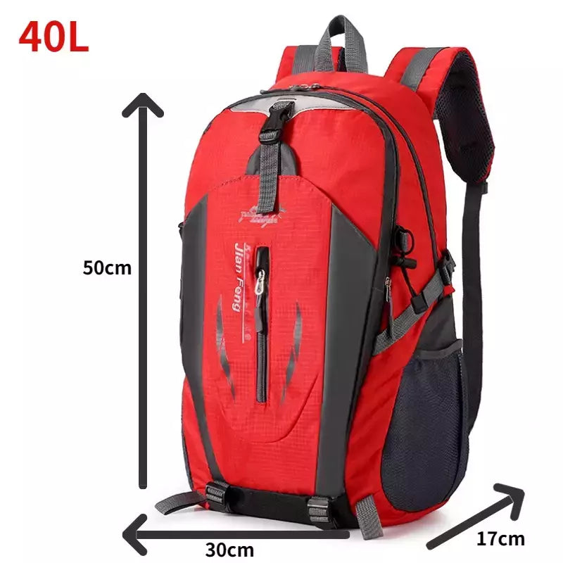 Mochila de montanhismo ao ar livre para homens e mulheres, mochila ciclismo, mochila esportiva, mochila viagem lazer
