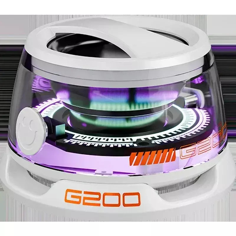 Vikefon portátil mini alto-falante bluetooth g200 rgb iluminação alto-falante magnético bt5.3 mini caixa de som 7 horas reprodução suporte do telefone