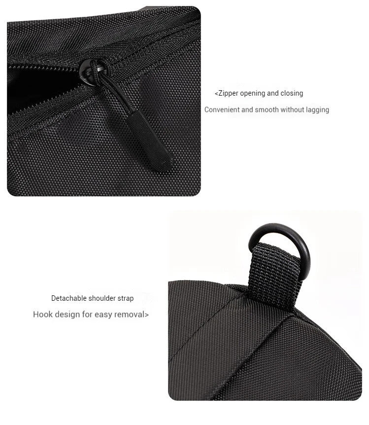 Bolsa de ombro única para esportes ao ar livre Golden Dome, bolsa crossbody fitness na moda, casual para homens e mulheres