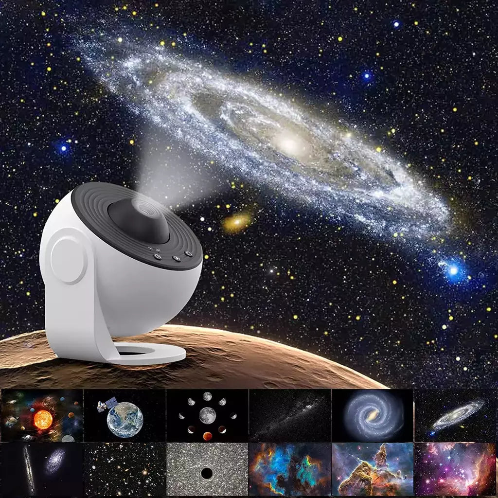 Projetor Starry Sky Night Light, projetor Galaxy planetário para quarto, projetor Aurora para crianças e adultos, 13 em 1