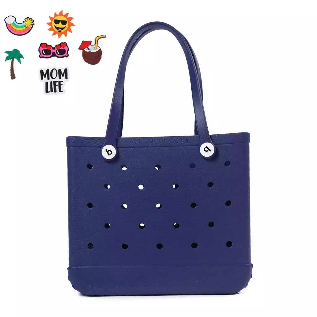 EVA sacola de praia impermeável para mulheres, bolsa de grande capacidade, bolsa de ombro grande, moda feminina
