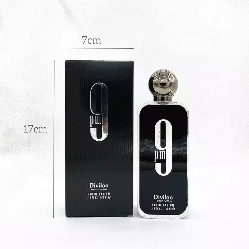 Perfume de Longa Duração Masculino, Gourmet, Oriental Notes Cologne, Feronomas Perfume, 3.4FL.OZ 21:00, 100ml