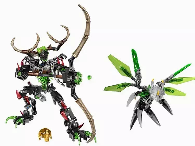 Bionicle Warriors Crânio Figuras de Ação Coleção Blocos de Construção Umarak Uxar Máscara Mestre Storm Beast Anime Tijolos Brinquedo Presentes para Crianças