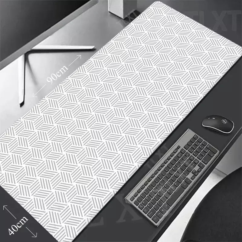 Grande Escritório Minimalista Mouse Pad, Tapetes De Mesa, Empresa Mousepad, Grande Desk Pad, Gamer Mousepad, Tapete De Rato, 120x55cm