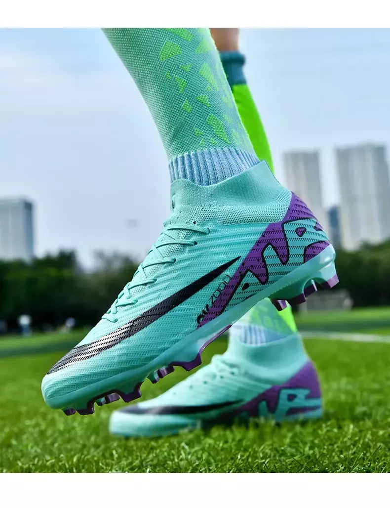 Botas de Campo de Futebol masculino, Treino Grama, Futsal, Sapatos de Futebol, Chuteiras Leves, Ao ar livre, Qualidade, Novo, Original