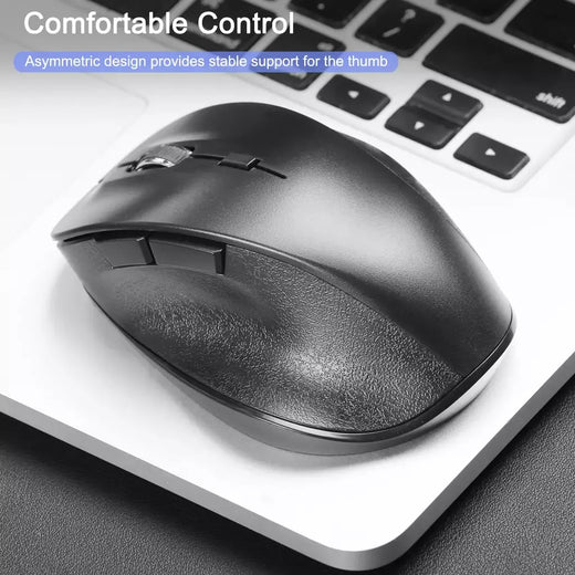 2.4g mouse sem fio ergonômico bateria power mouse dpi ajustável para escritório casa portátil computador desktop universal