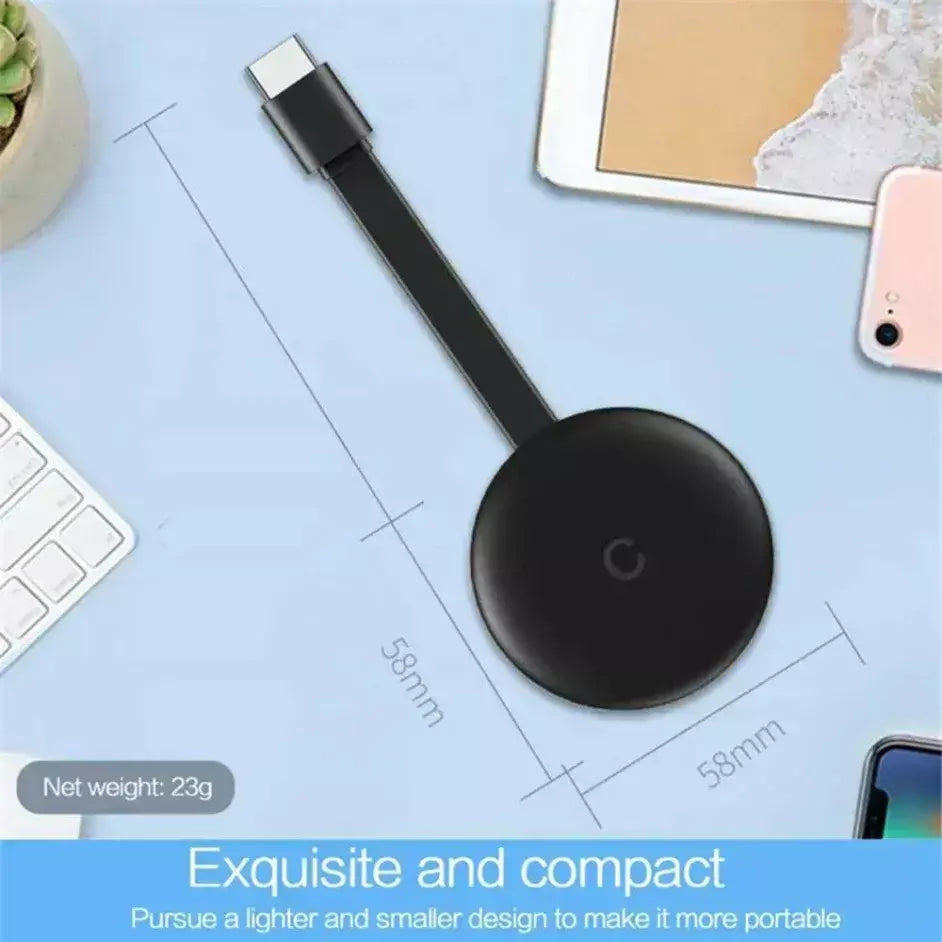 5g/2.4g sem fio wifi display dongle tela espelhamento 1080p hd tv g12 tv vara para chromecast 4k hd hdmi-reprodutor de mídia compatível