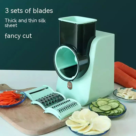 Cortador Vegetal Elétrico Multifuncional, Trituração de Tambor, Automático, Multiuso, Doméstico, Cozinha
