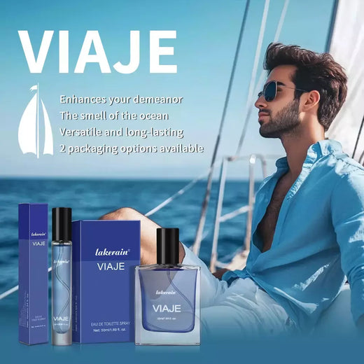 Voyage Colônia para Homens e Mulheres, Perfume Frutado Romântico Fresco, Notas Aquáticas De Madeira De Maçã, Perfume Masculino De Feromônios, Atrair Masculino