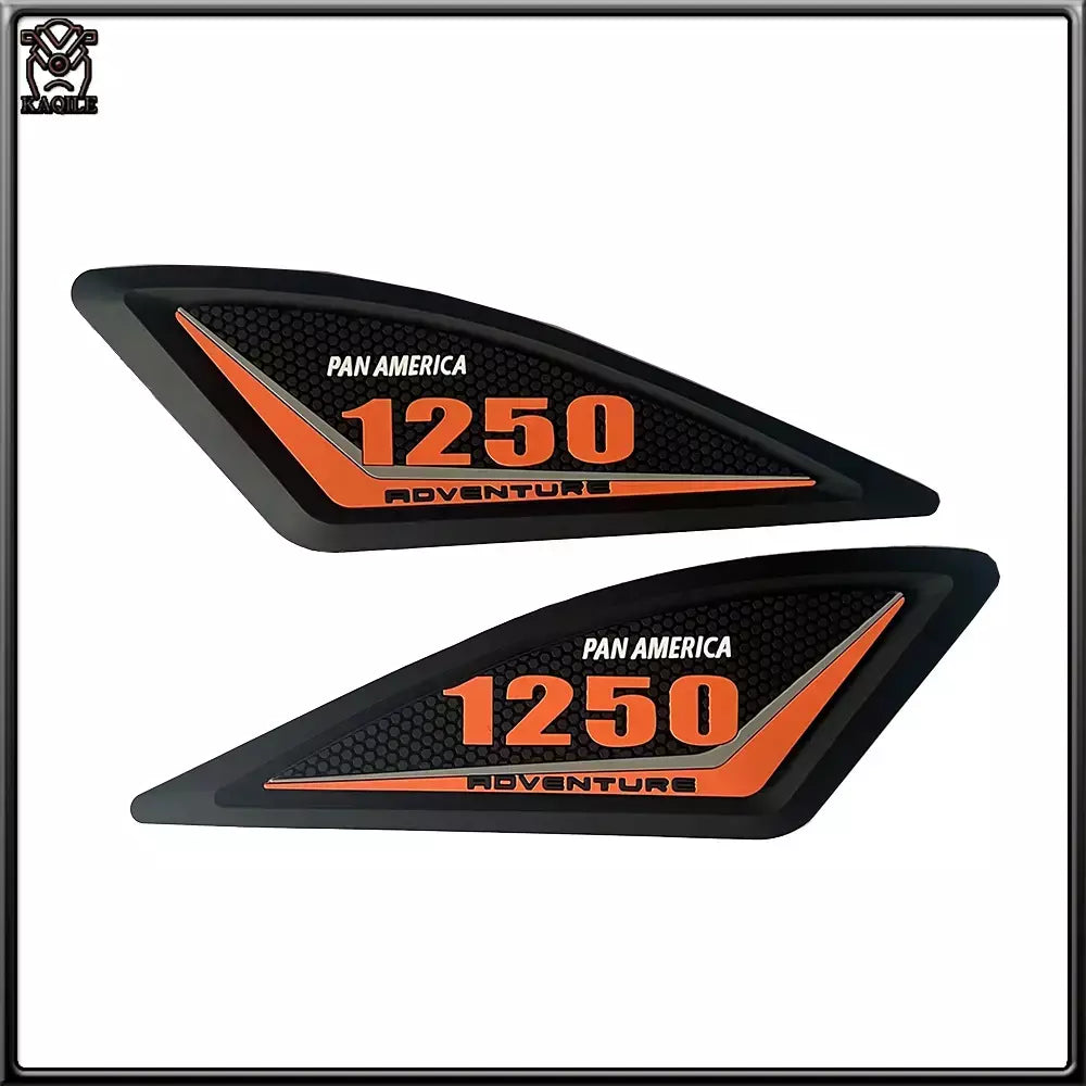 Pan america1250 acessórios adesivo de tanque de combustível de motocicleta para harley davidson pan america 1250 2022-2024 almofada protetora de borracha 3d