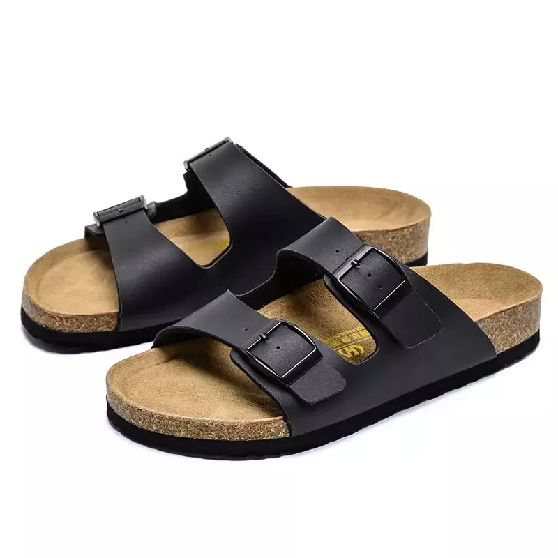 Sandálias antiderrapantes duráveis para homens e mulheres, sapatos de luxo, chinelos de praia, ao ar livre, alta qualidade, marca, verão