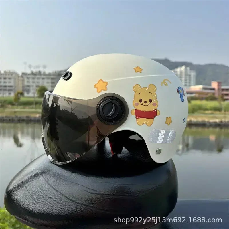 Capacete de segurança para bebês com certificação, proteção para transporte elétrico contra quedas, quatro estações, equipamento universal para motocicleta