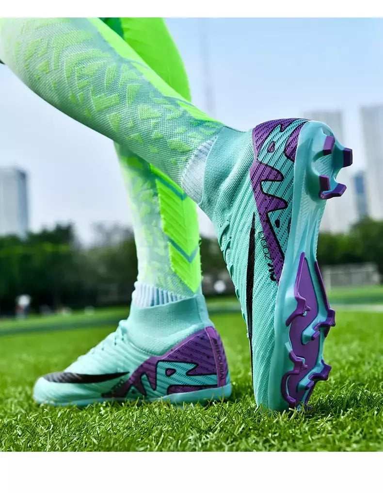 Botas de Campo de Futebol masculino, Treino Grama, Futsal, Sapatos de Futebol, Chuteiras Leves, Ao ar livre, Qualidade, Novo, Original
