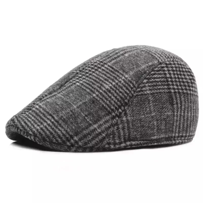 Moda nova masculina casual newsboy chapéu primavera e outono retro boina chapéu selvagem casual chapéus unisex selvagem octogonal boné chapéu de inverno