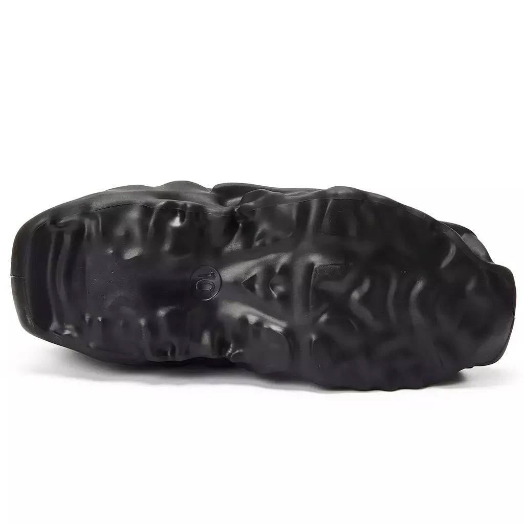 Botas de design único grosso estilo inglês masculino, camada superior high-end, moda luxo, preto, sola grossa, alta qualidade