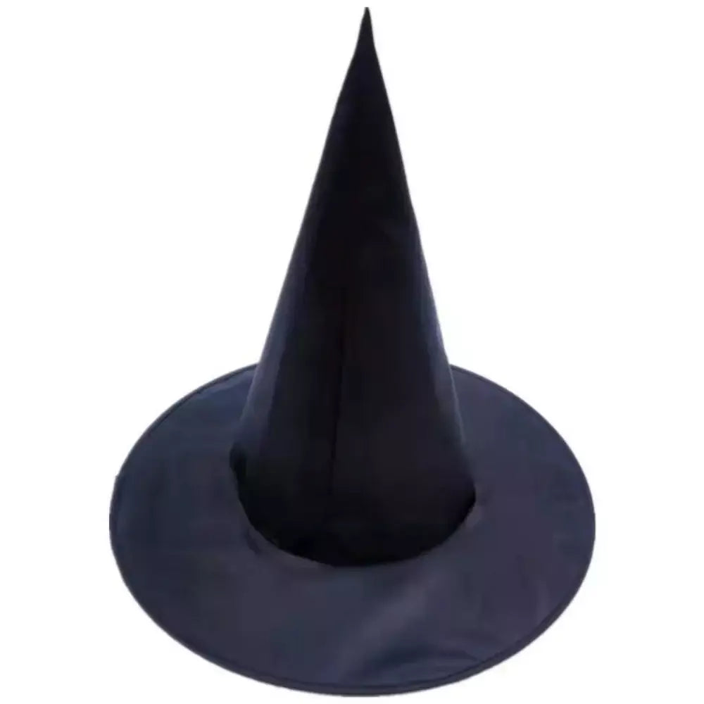 1 pçs chapéu de feiticeiro preto para crianças adultas halloween brincadeira horror festa masquerade ao ar livre bar escola decoração para casa adereços