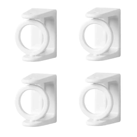 2/4pcs Auto-adesivo Cortina Rod Titular 360 Graus Rotatable Cortina Pólo Varas Suportes De Parede Para Casa Do Banheiro e Hotel