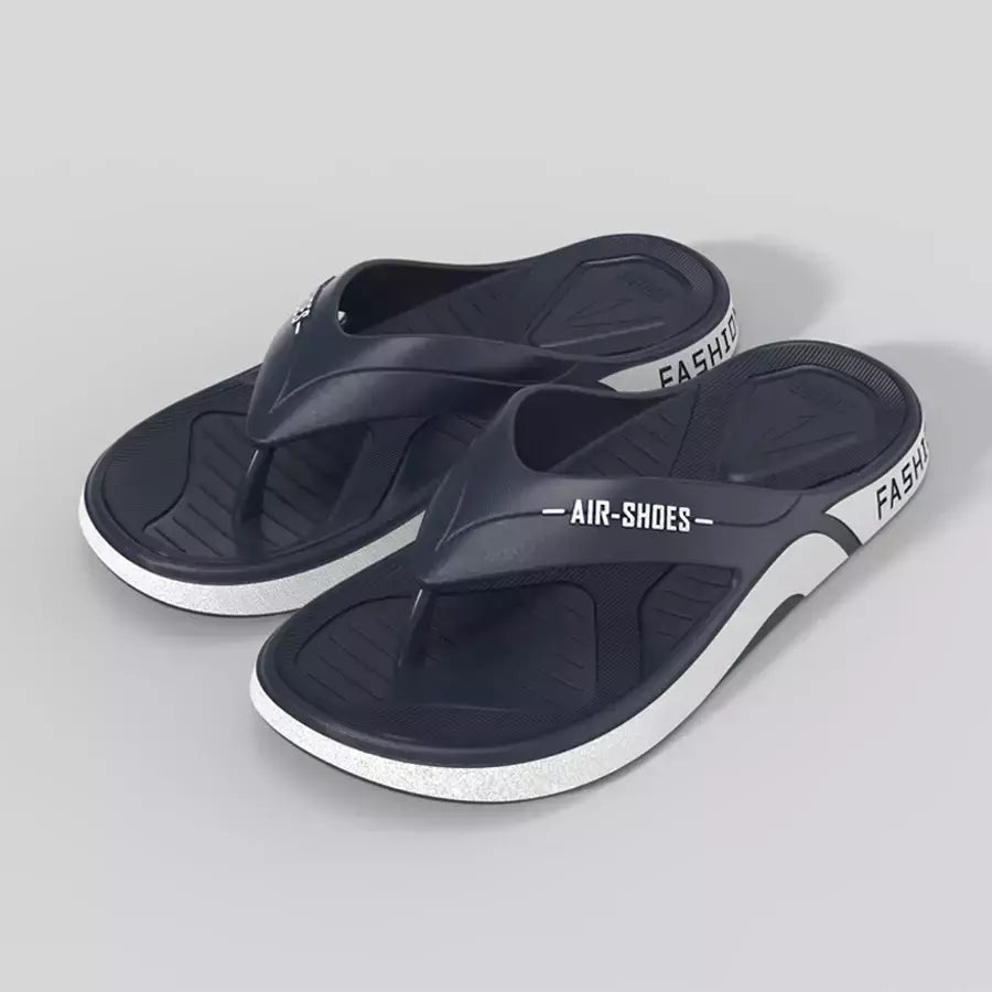 Chinelos macios de PVC masculino, sandálias casuais ao ar livre, chinelos de praia, casal banheiro em casa, flip fops antiderrapantes, verão, nova moda